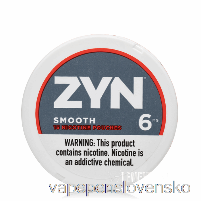 Zyn Nikotínové Vrecká - Hladká 6mg Vape Cigareta